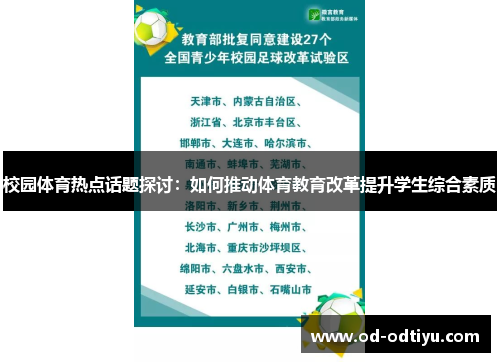 校园体育热点话题探讨：如何推动体育教育改革提升学生综合素质